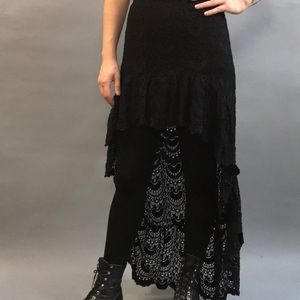 Nightcap high low lace skirt 🌙